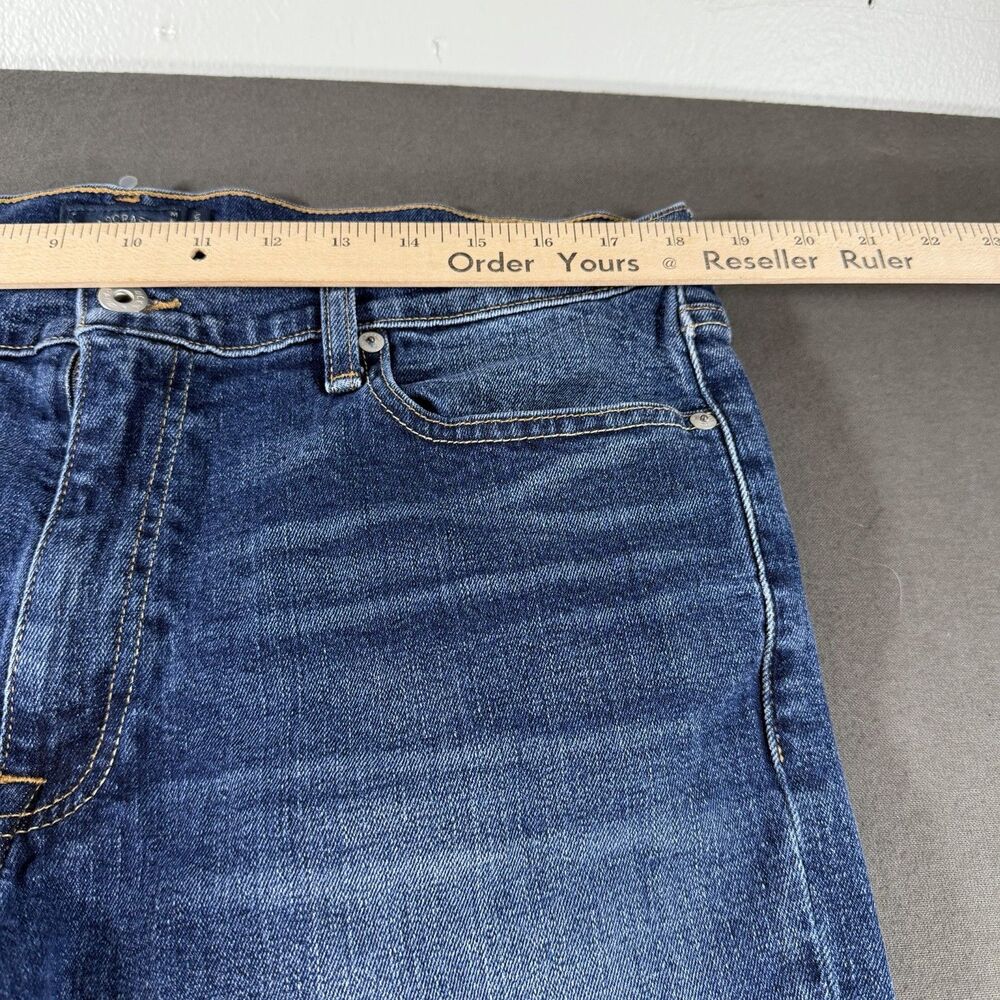 Lucky Brand Jeans Mens 38x30 410 Athletic Straight Fit Stretch Blue Denim Casual - Picture 8 of 10